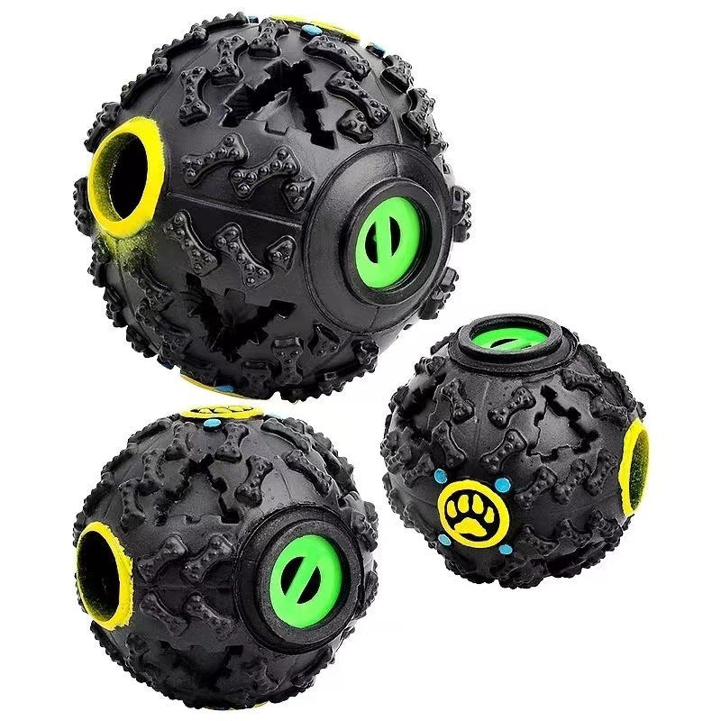 Interactive Treat Dispensing Dog Chew Ball Toy