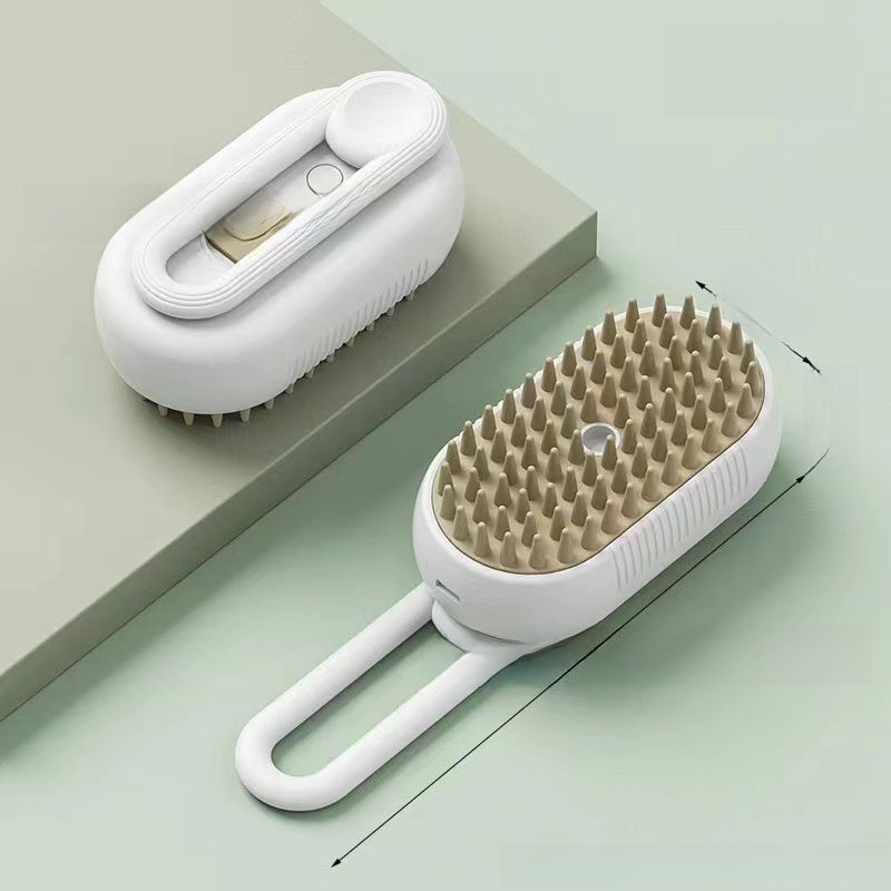 Pet Spray Grooming Comb with Detangling Function
