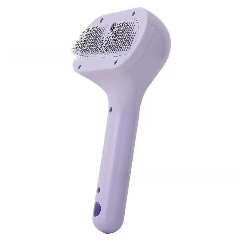 Pet Spray Grooming Comb with Detangling Function