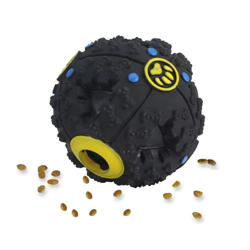 Interactive Treat Dispensing Dog Chew Ball Toy