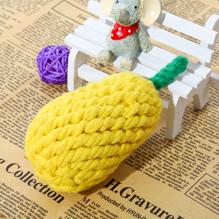 Durable Rope Chew Toy for Dogs, Animal Shapes