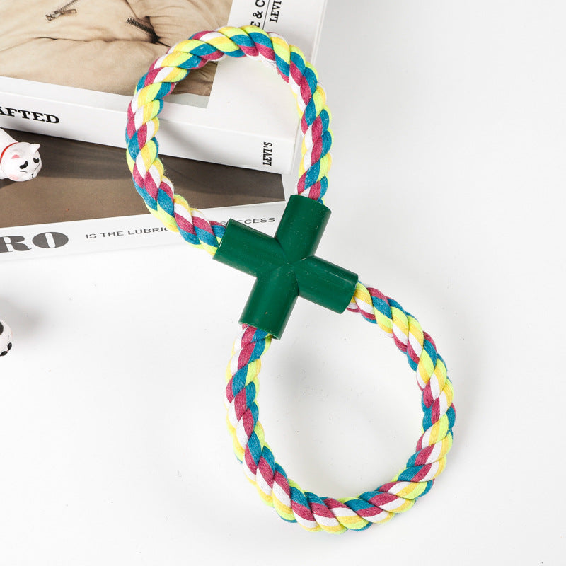 Durable Rope Chew Toy for Dogs, Animal Shapes