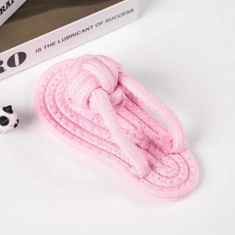Durable Rope Chew Toy for Dogs, Animal Shapes