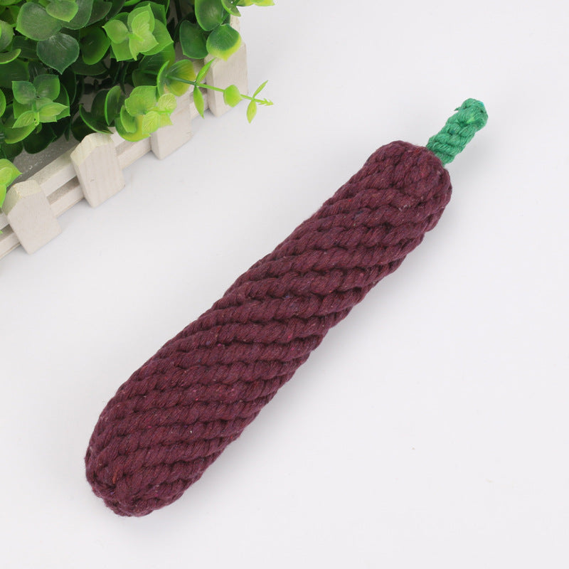 Durable Rope Chew Toy for Dogs, Animal Shapes