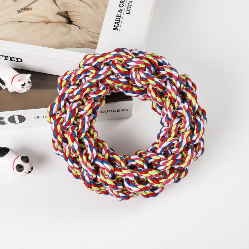 Durable Rope Chew Toy for Dogs, Animal Shapes