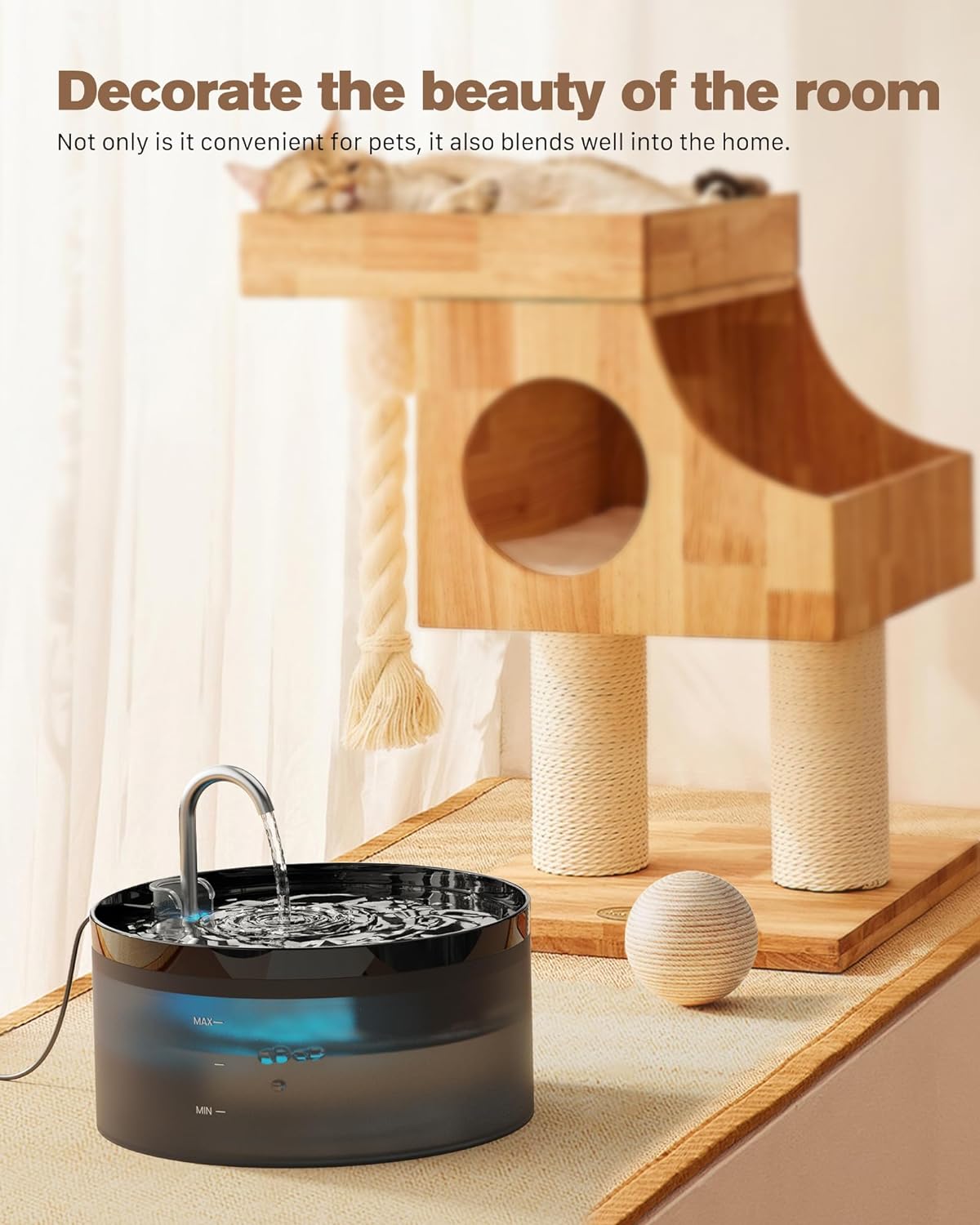 Whisper Quiet Cat Water Fountain