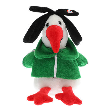 Plush Red Repeating Chicken Toy