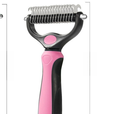 Pet Grooming Comb - Fine Tooth Detangler
