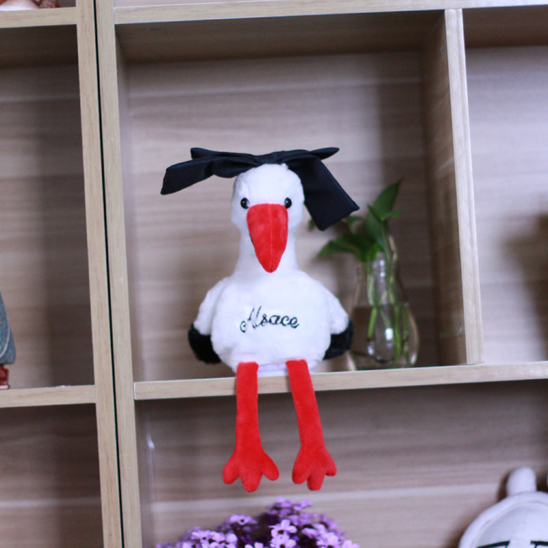 Plush Red Repeating Chicken Toy