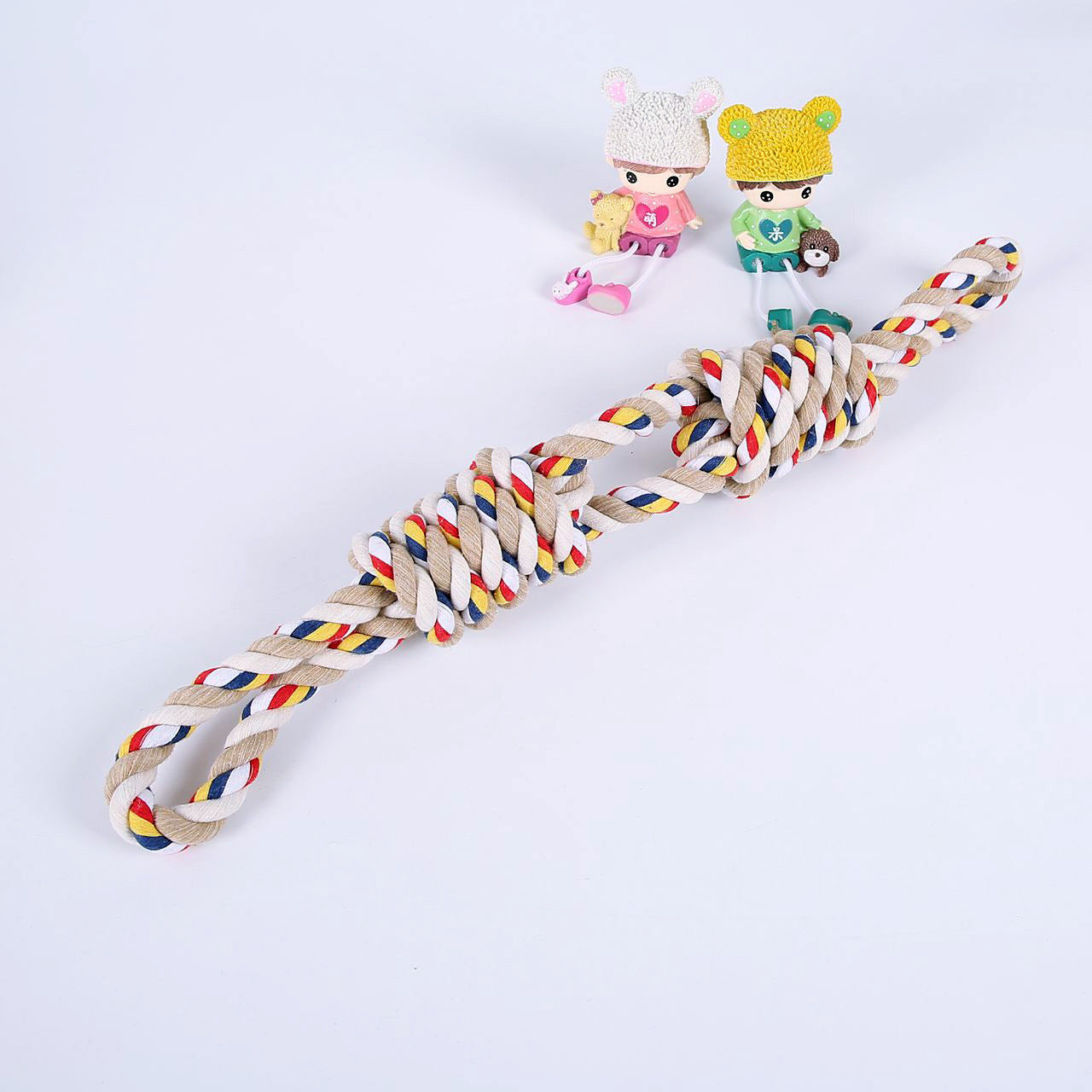 Durable Rope Chew Toy for Dogs, Animal Shapes