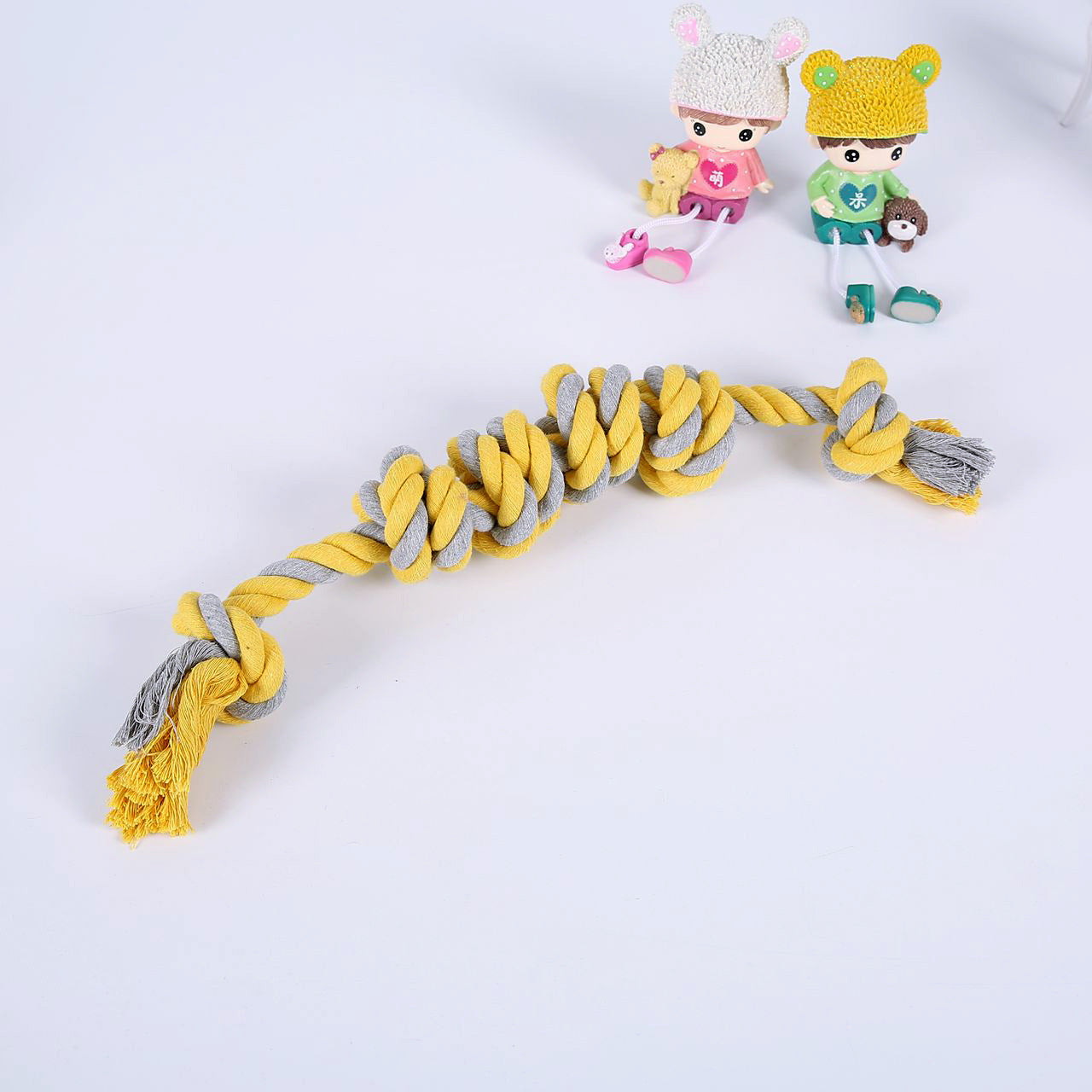 Durable Rope Chew Toy for Dogs, Animal Shapes