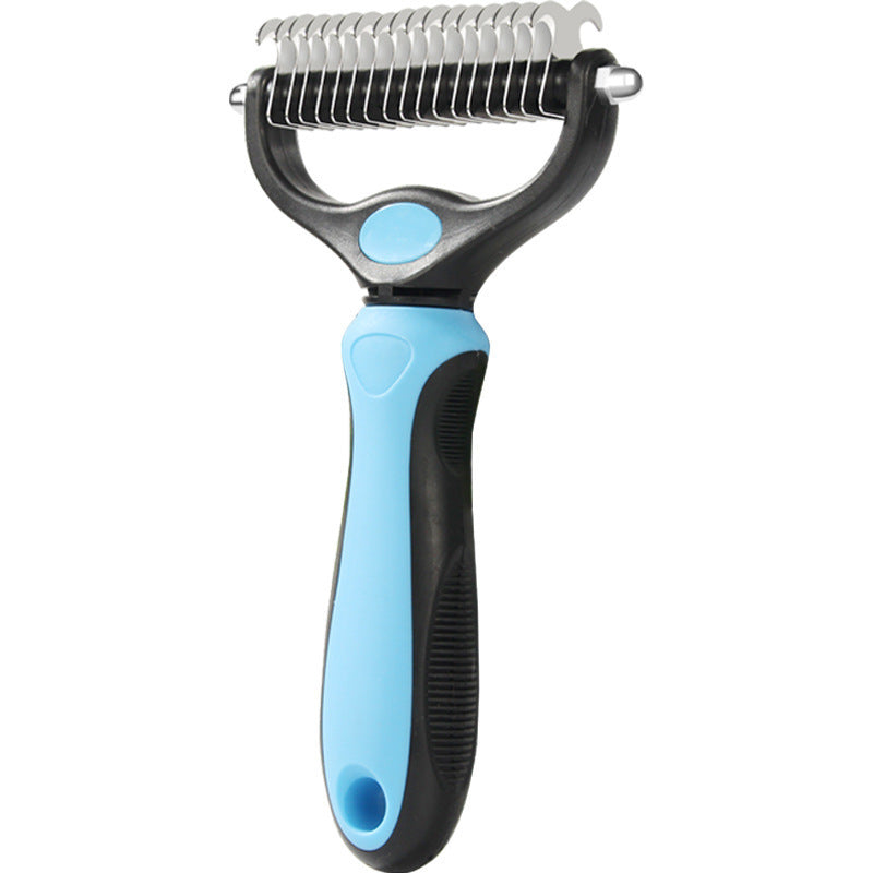 Pet Grooming Comb - Fine Tooth Detangler