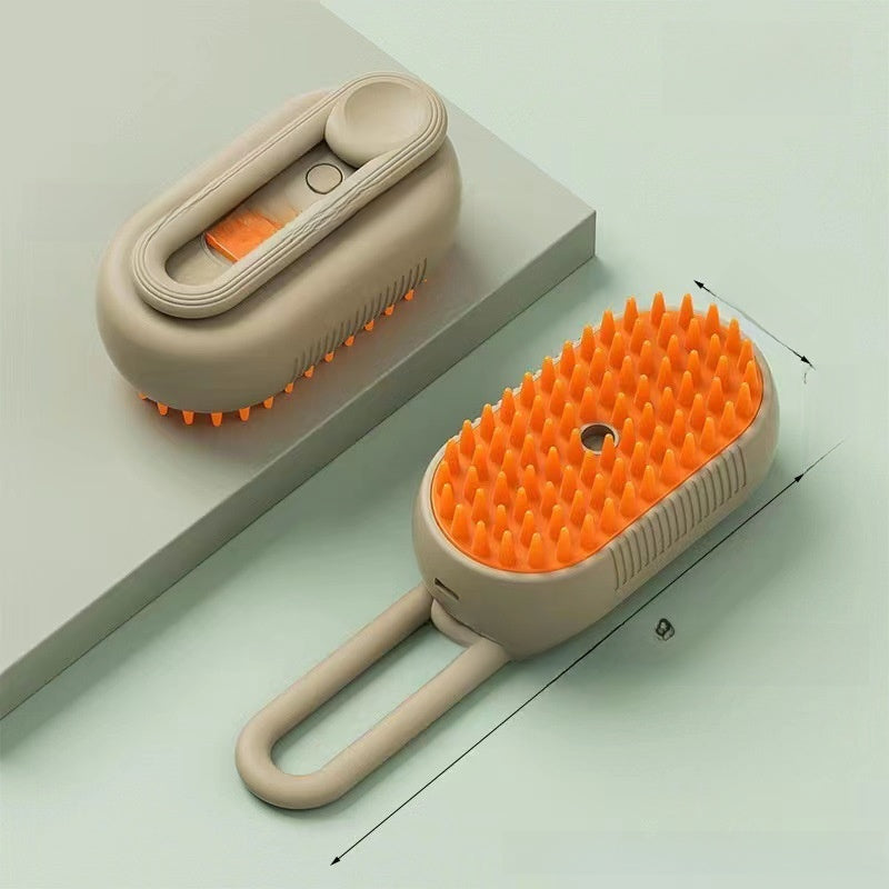 Pet Spray Grooming Comb with Detangling Function