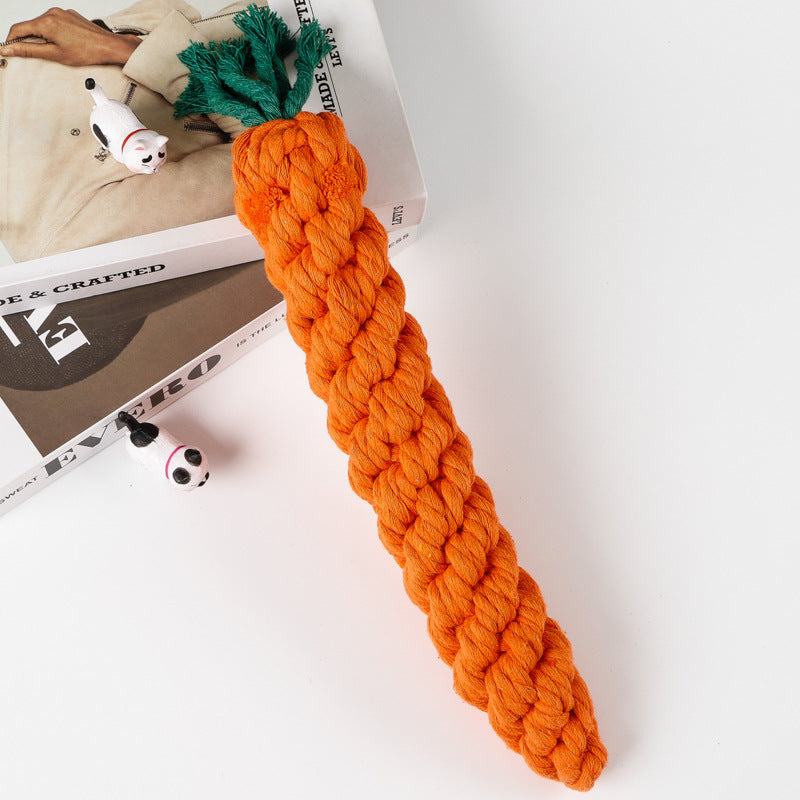 Durable Rope Chew Toy for Dogs, Animal Shapes