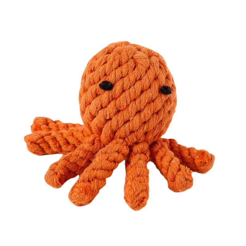 Durable Rope Chew Toy for Dogs, Animal Shapes