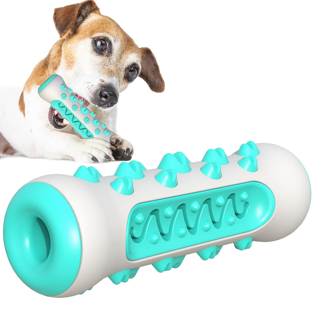 Dog Chew Toy with Toothbrush & Treat Ball, TPR 15×5 cm