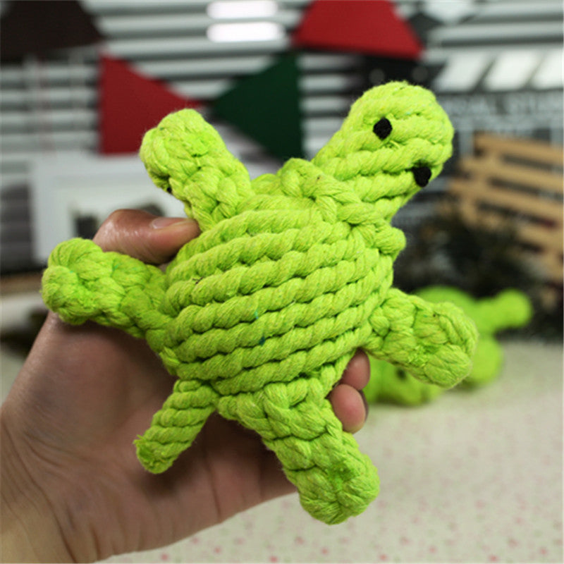 Durable Rope Chew Toy for Dogs, Animal Shapes
