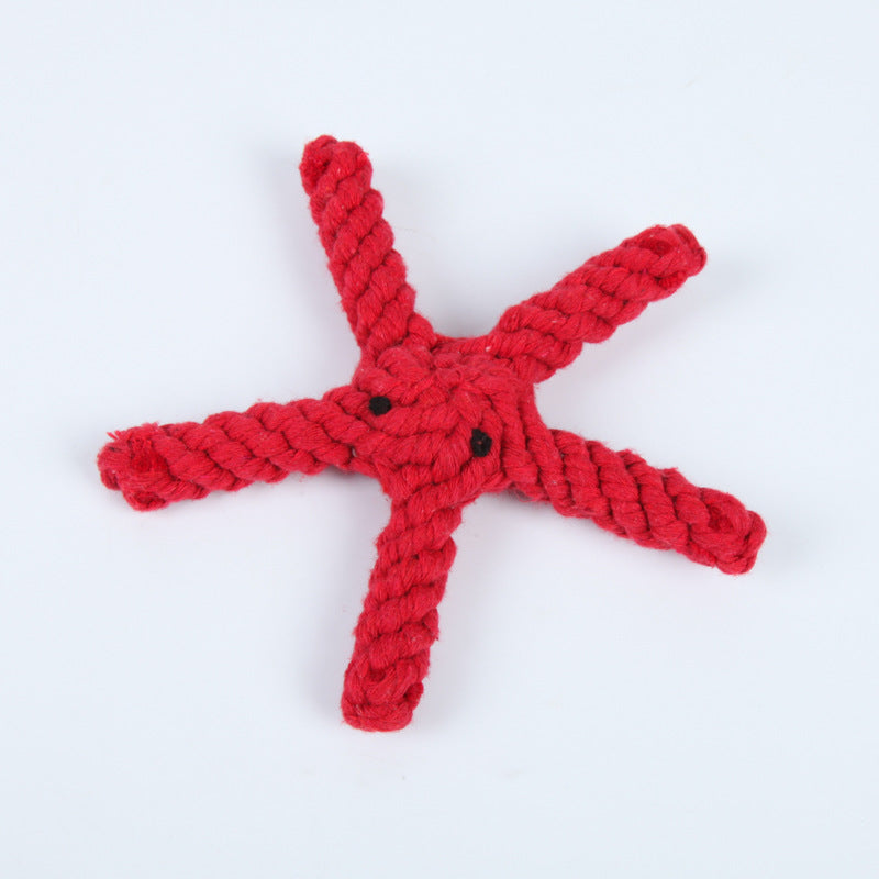 Durable Rope Chew Toy for Dogs, Animal Shapes