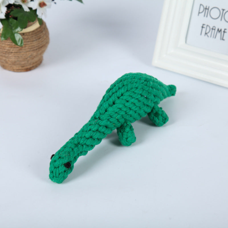 Durable Rope Chew Toy for Dogs, Animal Shapes